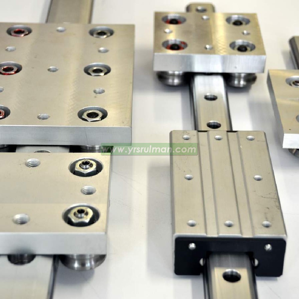 Rulmanlı Plaka ve Raylar